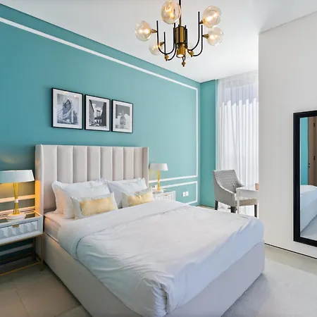 Jumeirah Gate Tower 1 - Stylish Apartment With Pool & City Views Dubai Buitenkant foto