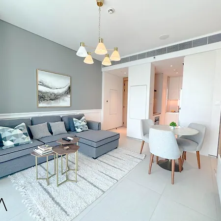 Jumeirah Gate Tower 1 - Stylish Apartment With Pool & City Views Dubai Buitenkant foto